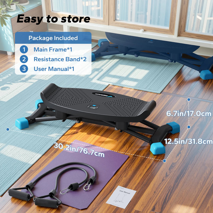 MERACH™ Simulated Ski Trainer – Fun Cardio & Leg Workout