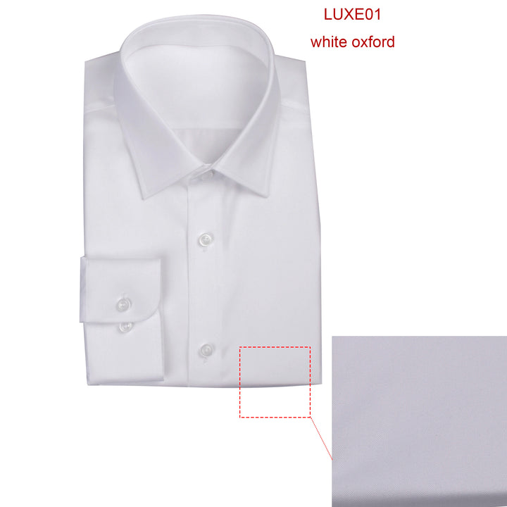 80s Two-Ply Luxury Dress Shirt Custom Shirts Made High Quality 100% Cotton Business Shirts Wrinkle Resistant Tailored Men Shirts