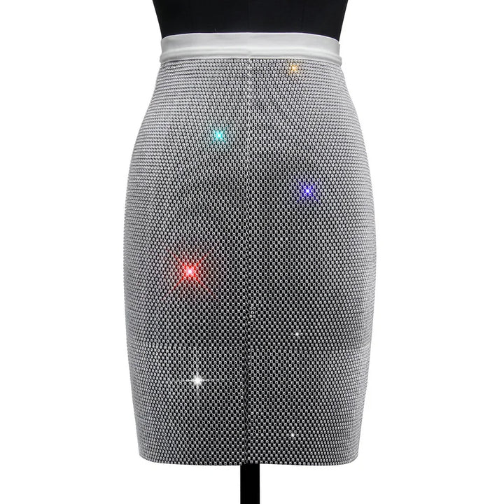 Sexy black White Summer crop top women festival Beach club outfits Party tank top t shirt woman Halter Rhinestones tops topy Hot