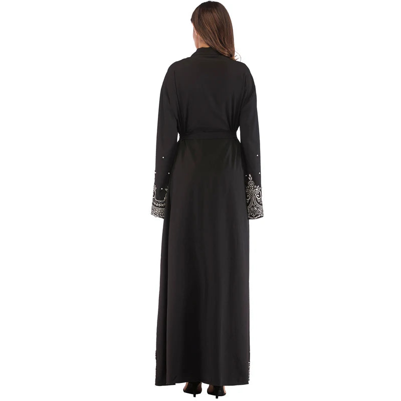 Kaftan Abaya Dubai Kimono Cardigan Muslim Hijab Dress Abayas For Women Robe Femme Caftan Marocain Qatar Islam Clothing