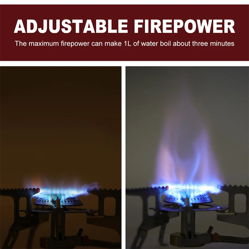 Widesea™ Portable Burner – Strong Fire Camping Cooker