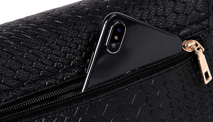 حقيبة يد نسائية فاخرة من الجلد الصناعي