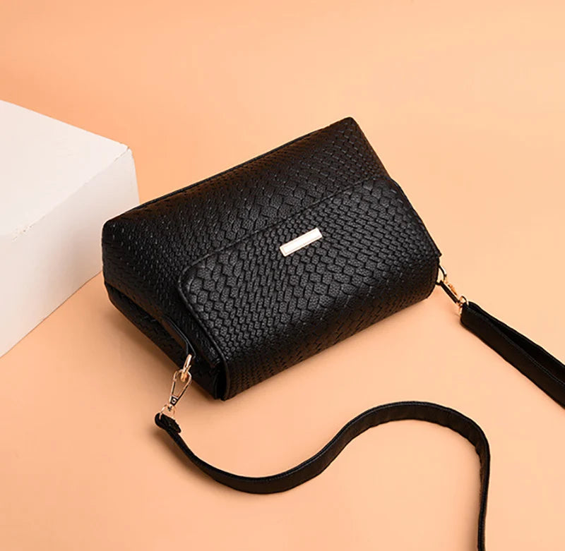 حقيبة يد نسائية فاخرة من الجلد الصناعي