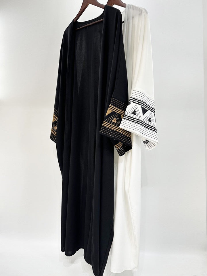 Morocco Kaftan Abayas Eid Muslim Abaya for Women Dubai Dresses Jalabiya Embroidery Ramadan Islam Vestidos Arab Long Robe 2025