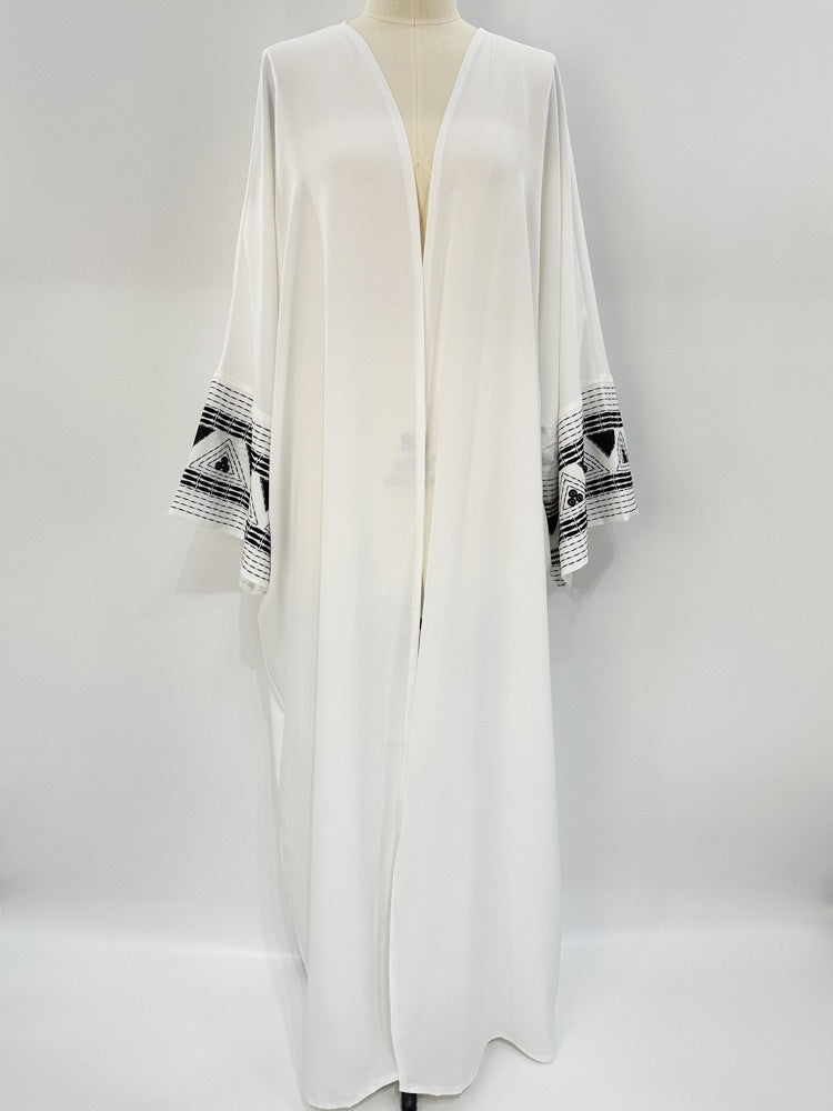 Morocco Kaftan Abayas Eid Muslim Abaya for Women Dubai Dresses Jalabiya Embroidery Ramadan Islam Vestidos Arab Long Robe 2025