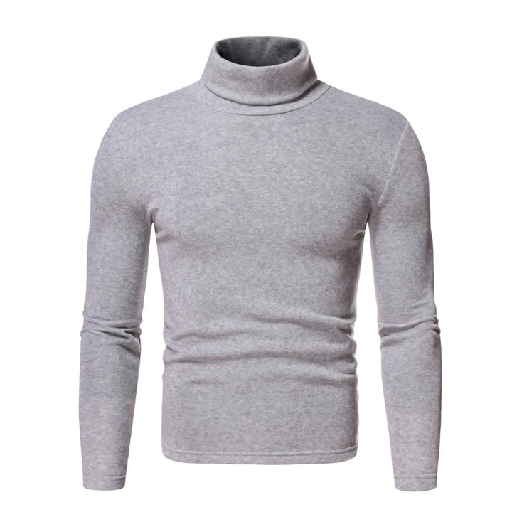 Men Turtleneck Sweater Design Long Sleeve Shirt top