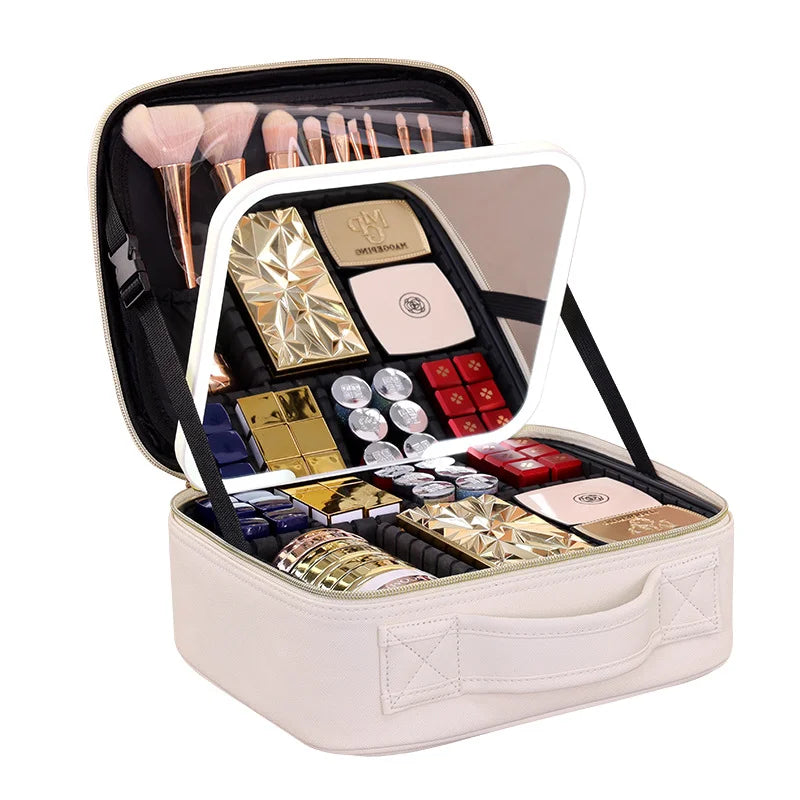 ShineMate™ Lighted Cosmetic Bag