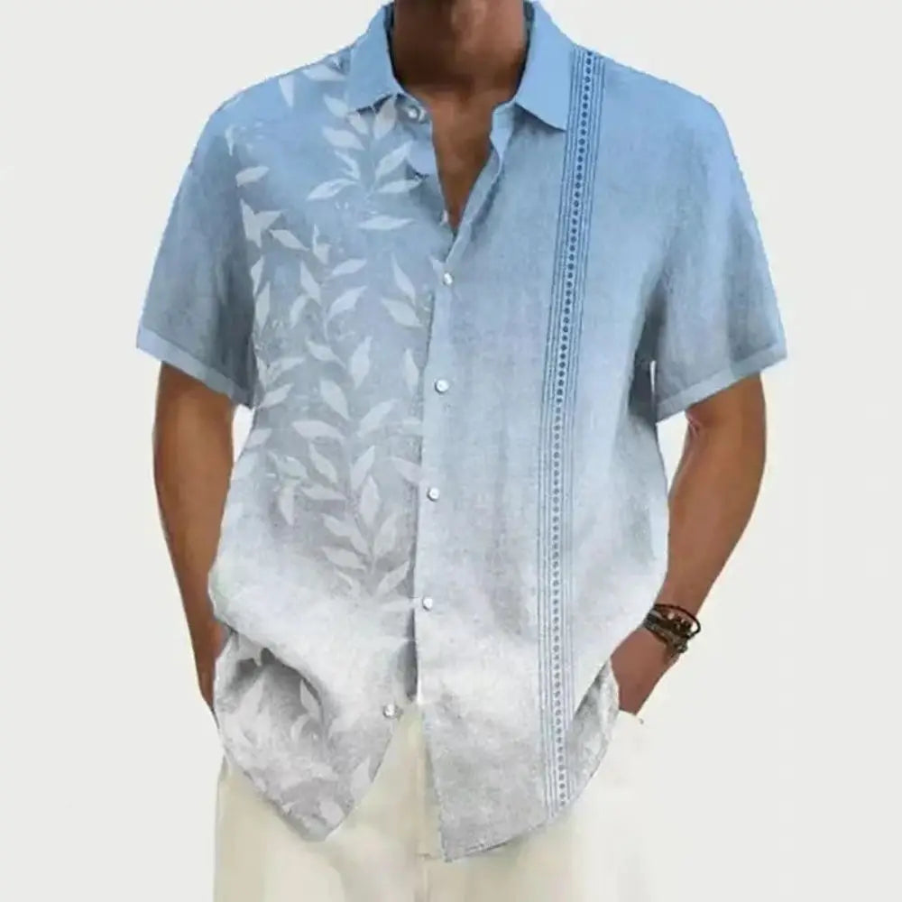 Hawaiian Shirts For Men Short Sleeve Tops New Coconut Treeo Graphic 3d Shirt Fashion Streetwear 5XL Summer Clothing Men's Blouse
