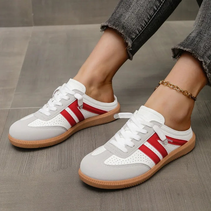 2025 Women’s Casual Summer Sneakers – Slip-On Platform Flats