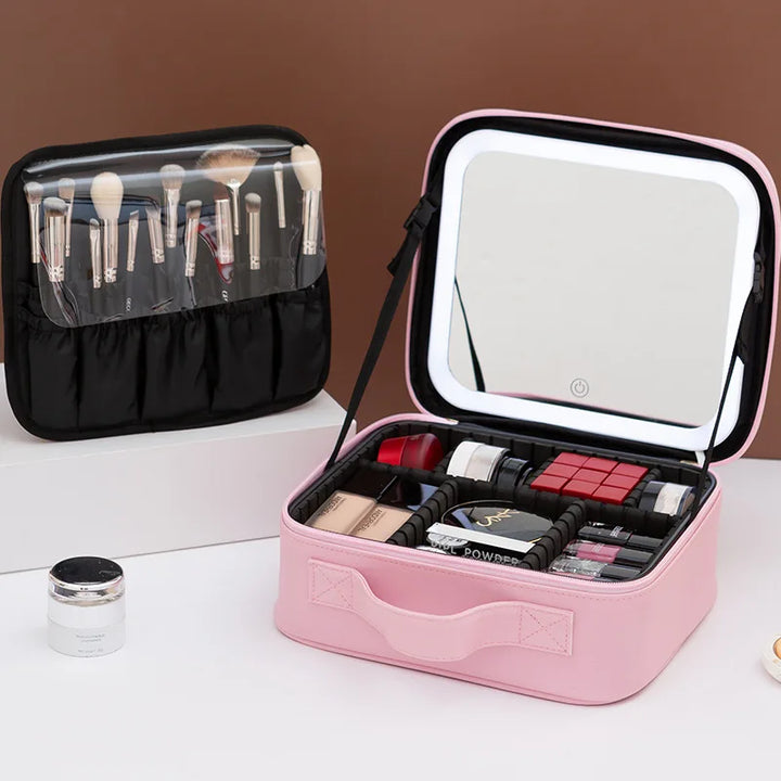 ShineMate™ Lighted Cosmetic Bag