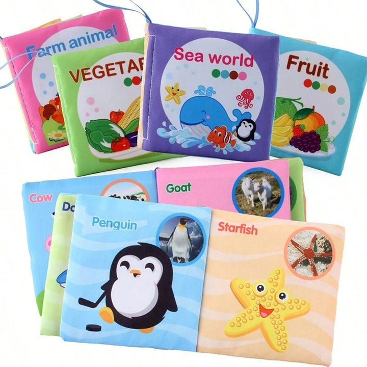 LittleLearners™ BPA-freies Stoffbuch-Set