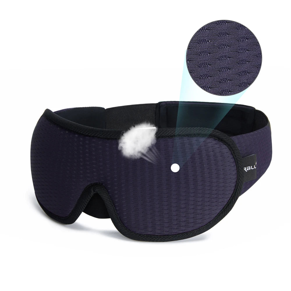 SleepLux™ 3D Eye Mask – Full Light Blocker