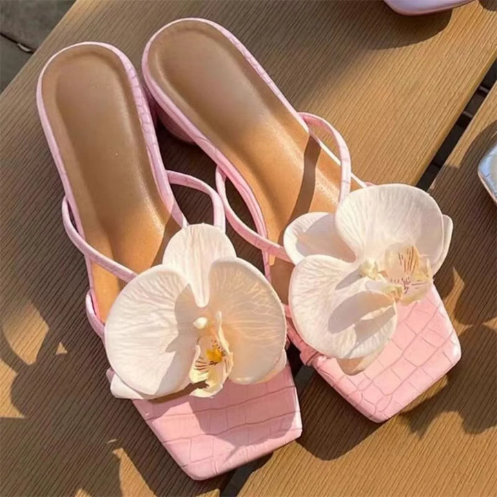 2025 Women’s Casual Sandals – Elegant Floral Designer Shoes