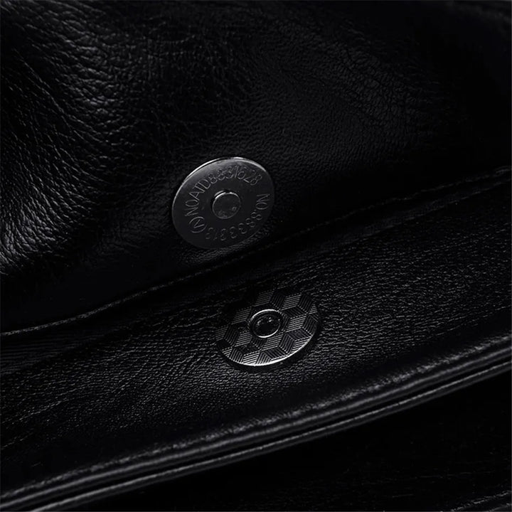 حقيبة كتف وحقيبة كروس فاخرة للنساء مصنوعة من جلد البولي يوريثان