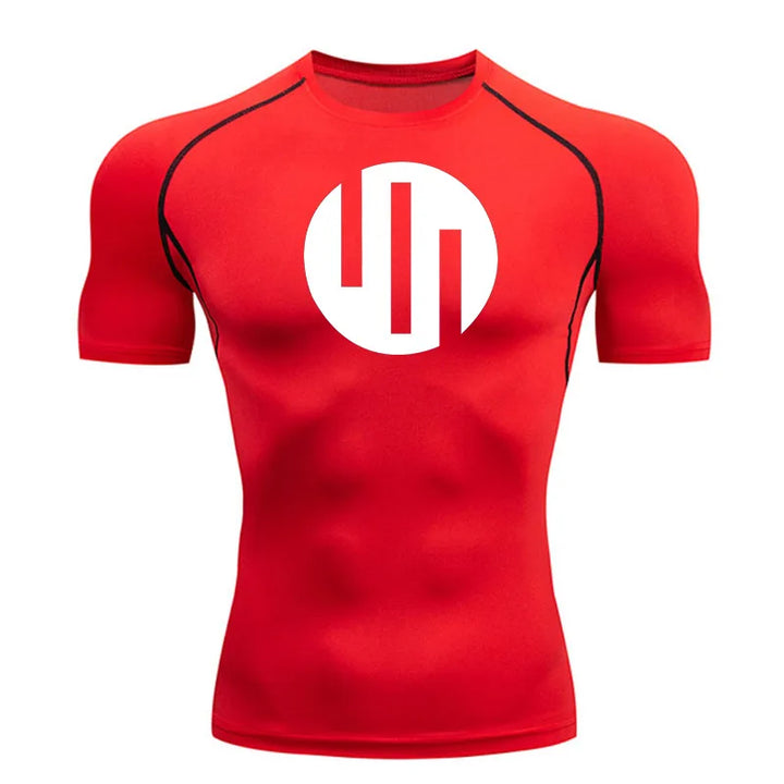 Men's Compression Shirts Long Sleeve Workout Gym T-Shirt Running Top Cool Dry Sports Baselayer Undershirts Sun Protection Skin