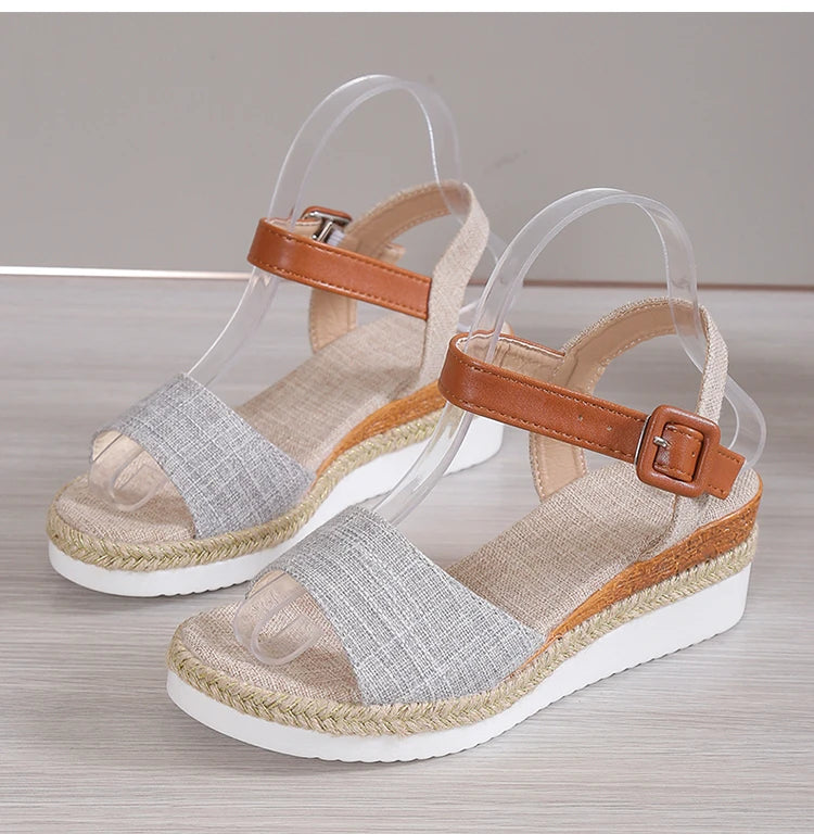 Women’s Wedge Sandals – Casual Elegant Soft Summer Shoes