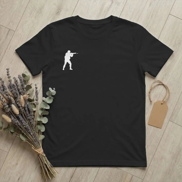 Men's T-Shirts Counters Shooting Striking Go Awesome Cotton Tee Shirt Short Sleeve Game Silhouette T Shirts O Neck Clothes Gift