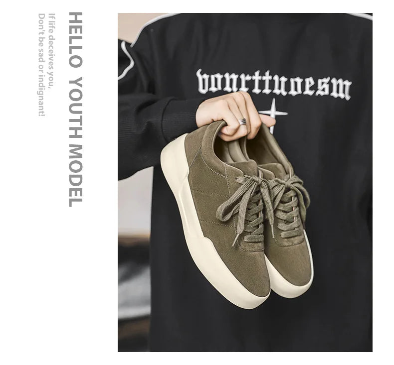 Fashion Flat Men's Footwear Autumn Men Casual Shoes Comfortable Breathable Anti Slip Sports Sneakers for Man Zapatillas Hombre