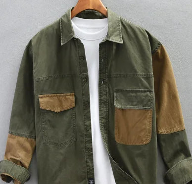 Men's Shirt - Spring/Summer New Style Long-Sleeved Shirt,For Customized Products, Please Contact Us