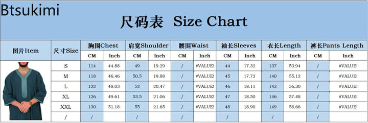 Middle East Kaftan Men's Muslim Fashion Abayas Short Sleeve Casual Robe Breathable Ethnic Style Embroidered Men Moroccan Thobe