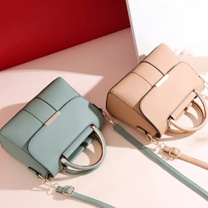 Women’s PU Leather Handbag – Small Designer Shoulder & Crossbody Tote