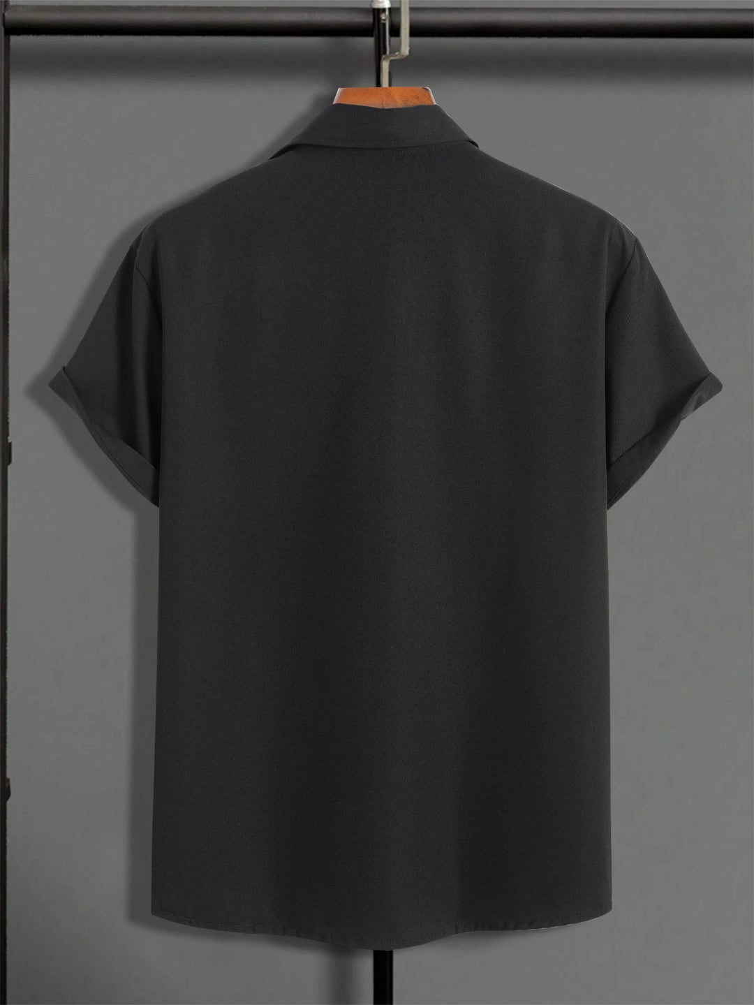 Men's Short-Sleeved Shirt Muscle Men's Fitness Shirt Summer Men's Sports Elastic Breathable Slim Show Muscle Short-Sleeved Shirt