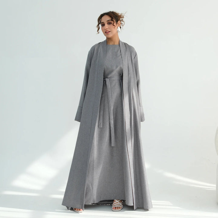 Muslim Women Modest Dress Kimono Cardigan Dubai Abaya Turkey Kaftan Femme Musulmane Vestidos Ramadan Eid Islam Jalabiya Kebaya
