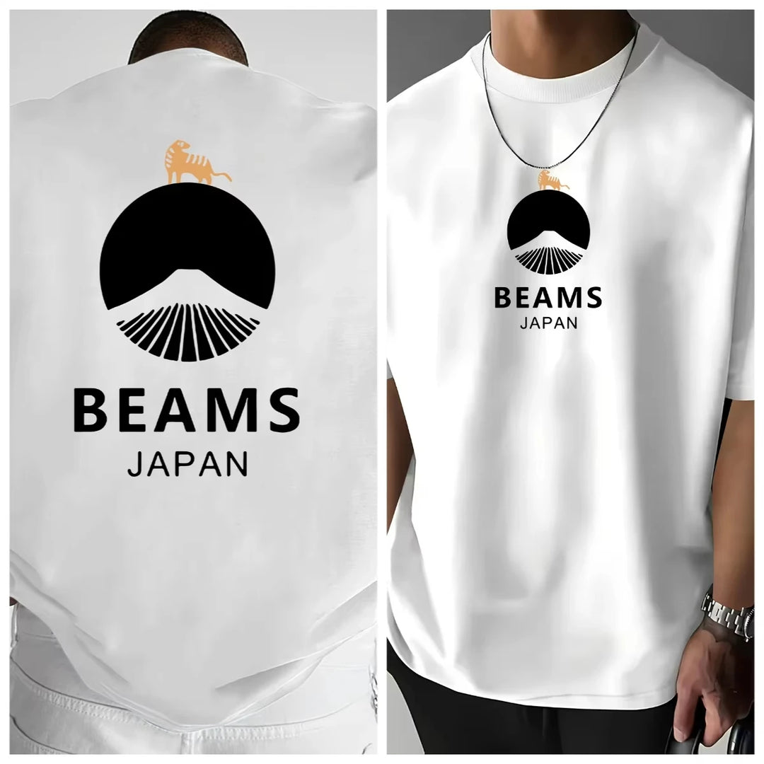 2026 New Summer men's and women's T-shirts, made of soft fabric, with fashionable pattern prints, suitable for daily commuting