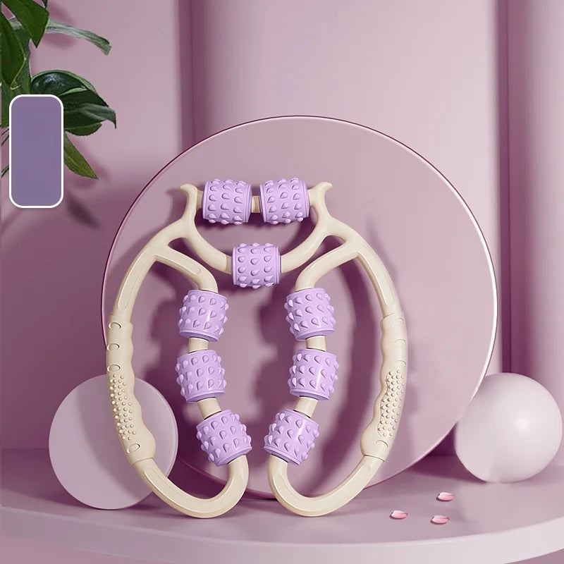 مدلك الساقين FitRoll™ ذو 9 عجلات - جهاز تدليك رياضي ولياقة بدنية