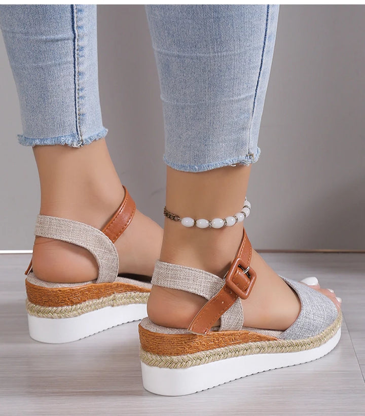 Women’s Wedge Sandals – Casual Elegant Soft Summer Shoes
