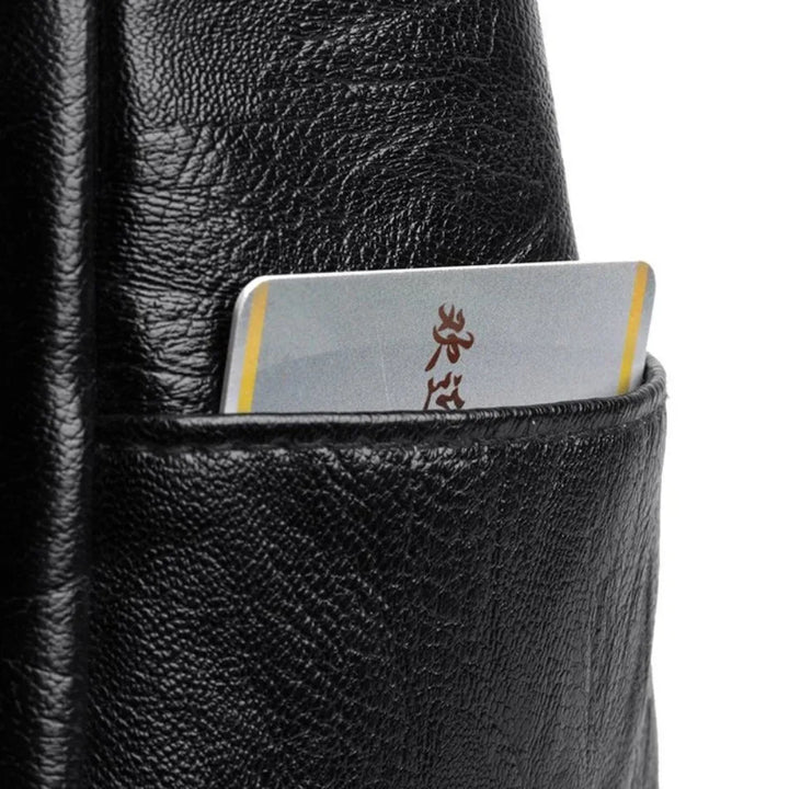 Luxury Women’s Leather Handbag – Multi-Pocket Crossbody & Shoulder Bag 2024