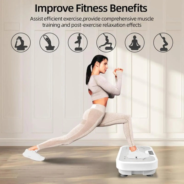 BodyTone™ Vibrationsplattform für Zuhause – Grau