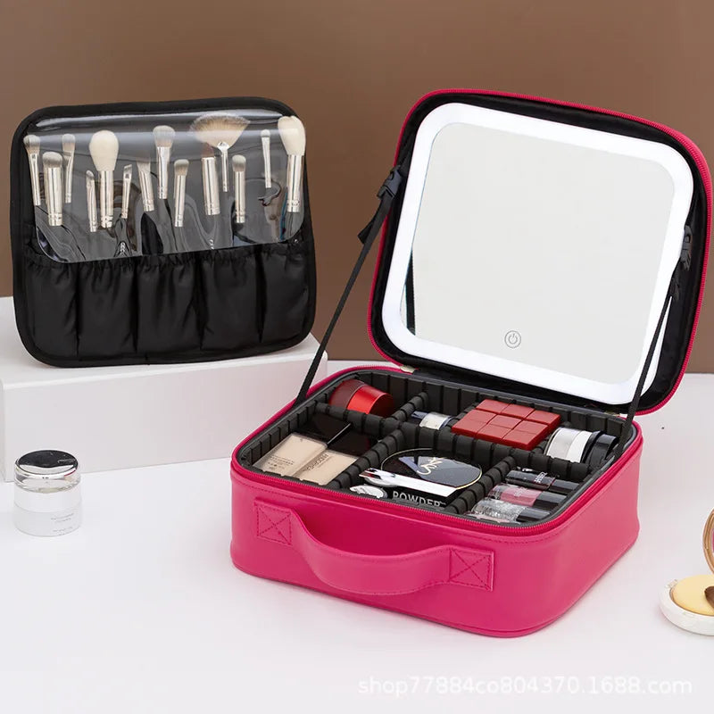 ShineMate™ Lighted Cosmetic Bag