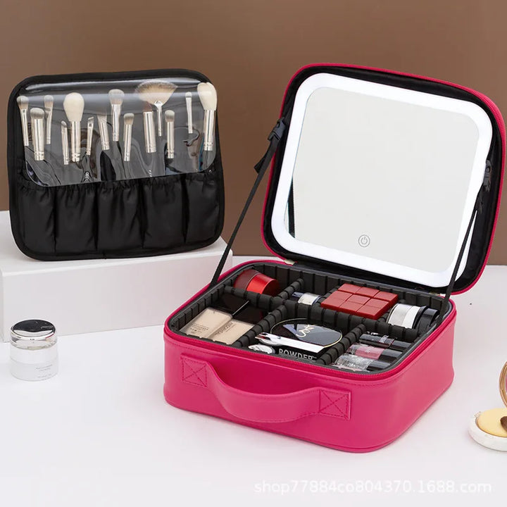 ShineMate™ Lighted Cosmetic Bag