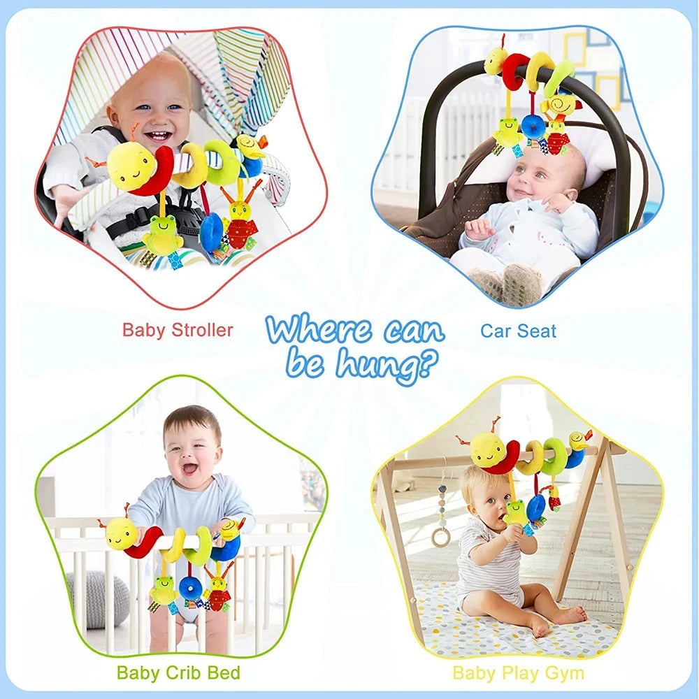 HappySpiral™ Baby Crib & Car Seat Toy