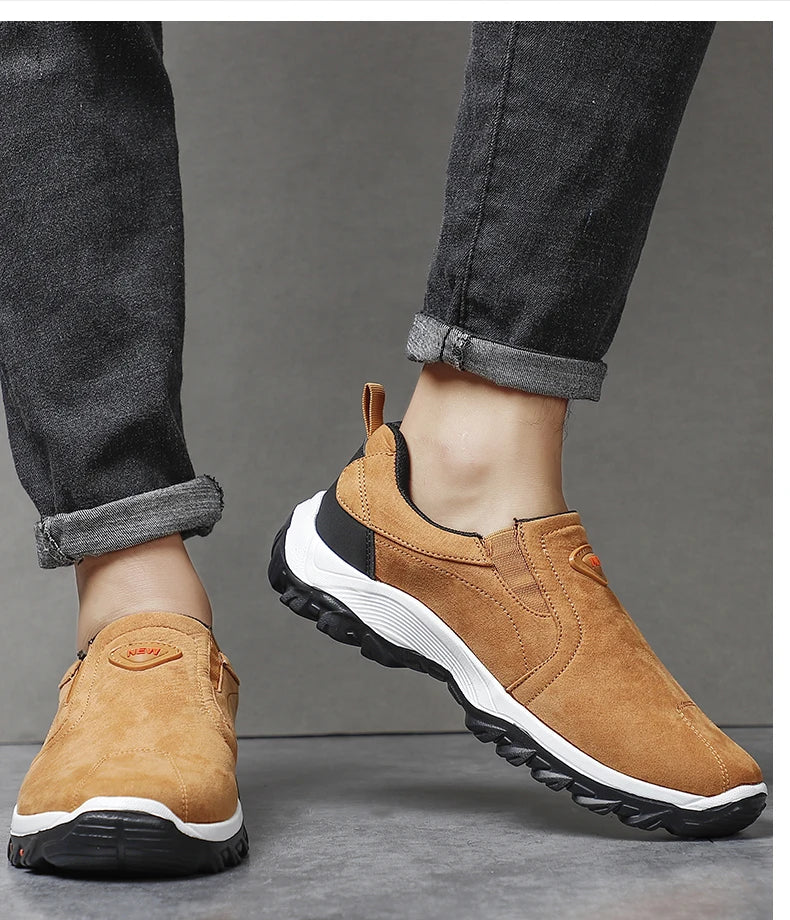 Men Shoes Comfortable Casual Shoes for Men Walking Sneakers Slip On Loafers Men Lightweight Moccasin Male Footwear