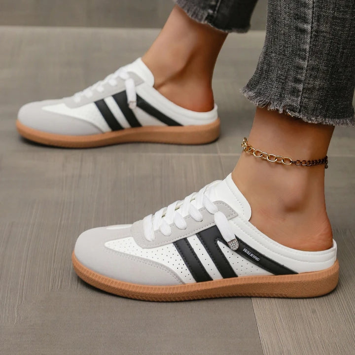 2025 Women’s Casual Summer Sneakers – Slip-On Platform Flats