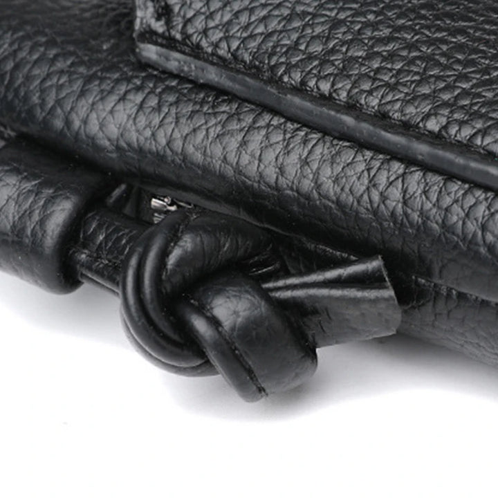 حقيبة كتف وحقيبة كروس نسائية من الجلد الصناعي - سعة كبيرة