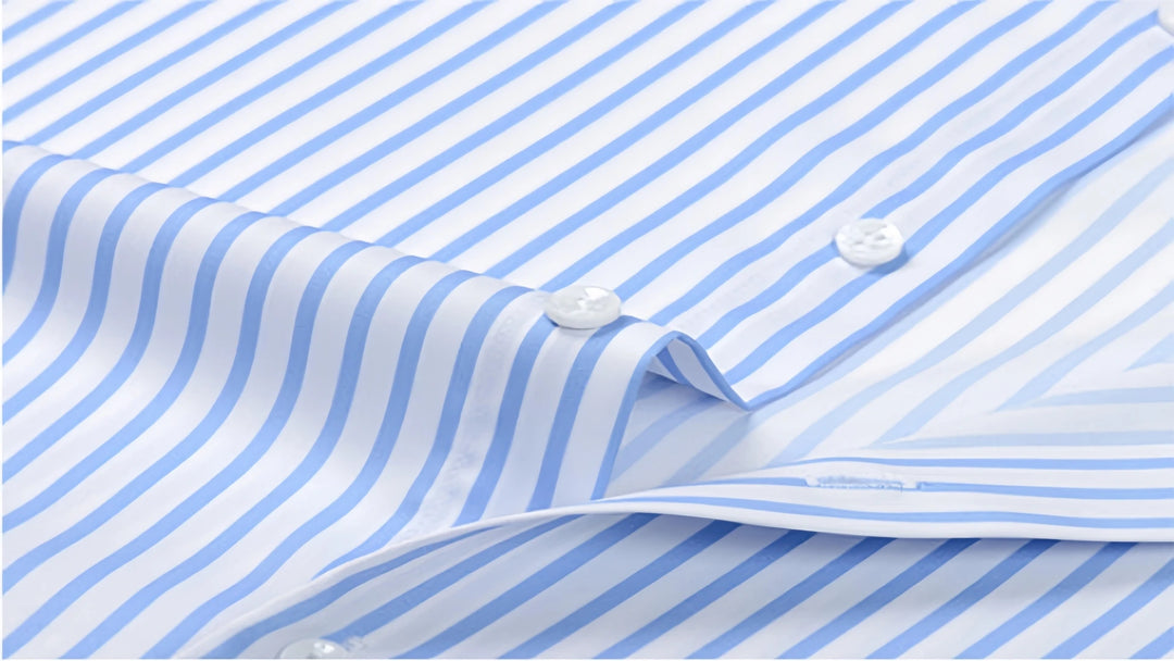 Summer Best-selling Men's Long-sleeve Button-down Shirt, No Ironing and Anti-Crease Properties Suitable for Daily Casual Wear