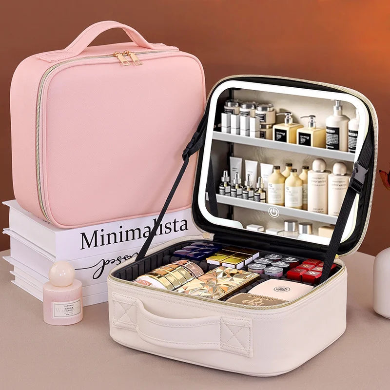 ShineMate™ Lighted Cosmetic Bag
