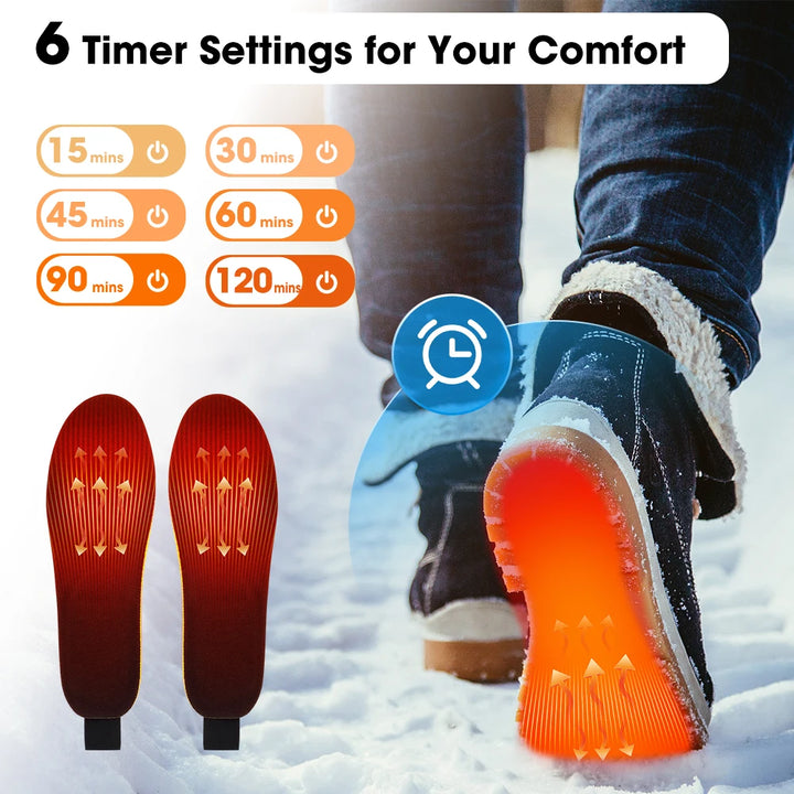BlazeStep™ Cut-to-Fit Heated Insoles