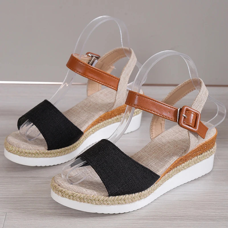 Women’s Wedge Sandals – Casual Elegant Soft Summer Shoes