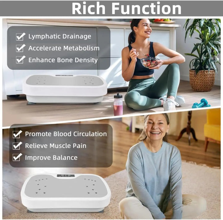 BodyTone™ Vibrationsplattform für Zuhause – Grau