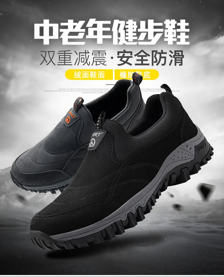 Men’s Walking Shoes 2023 – Comfortable Autumn & Winter Sneakers, Big Size Casual Footwear