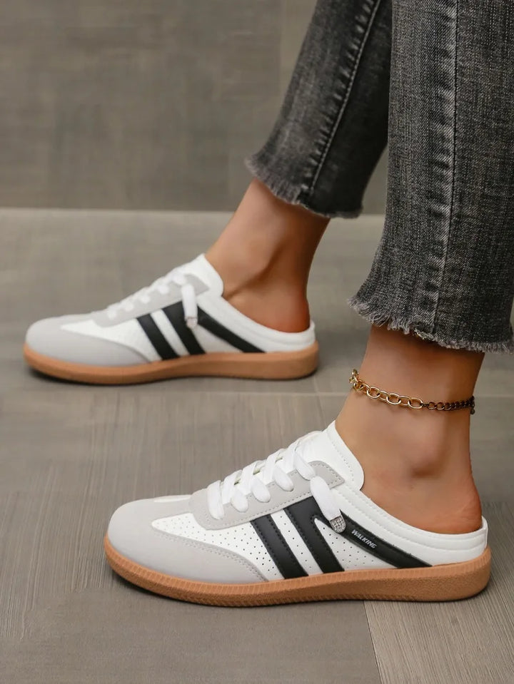 2025 Women’s Casual Summer Sneakers – Slip-On Platform Flats