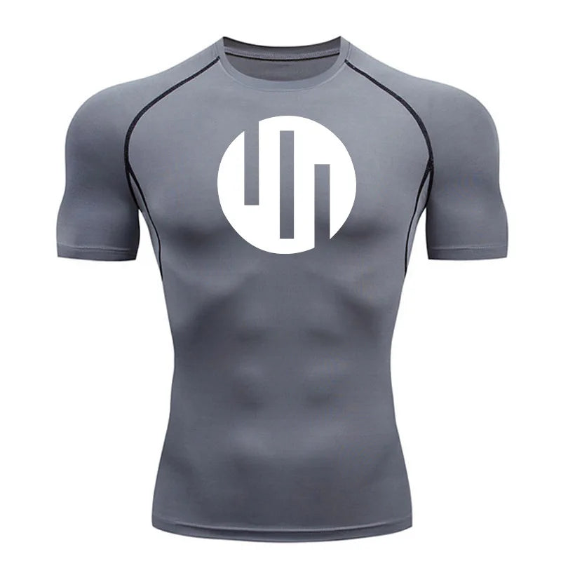 Men's Compression Shirts Long Sleeve Workout Gym T-Shirt Running Top Cool Dry Sports Baselayer Undershirts Sun Protection Skin