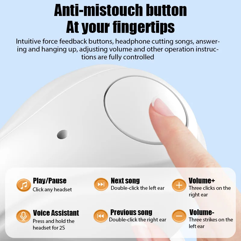 Bluetooth 5.3 Knochenschallkopfhörer