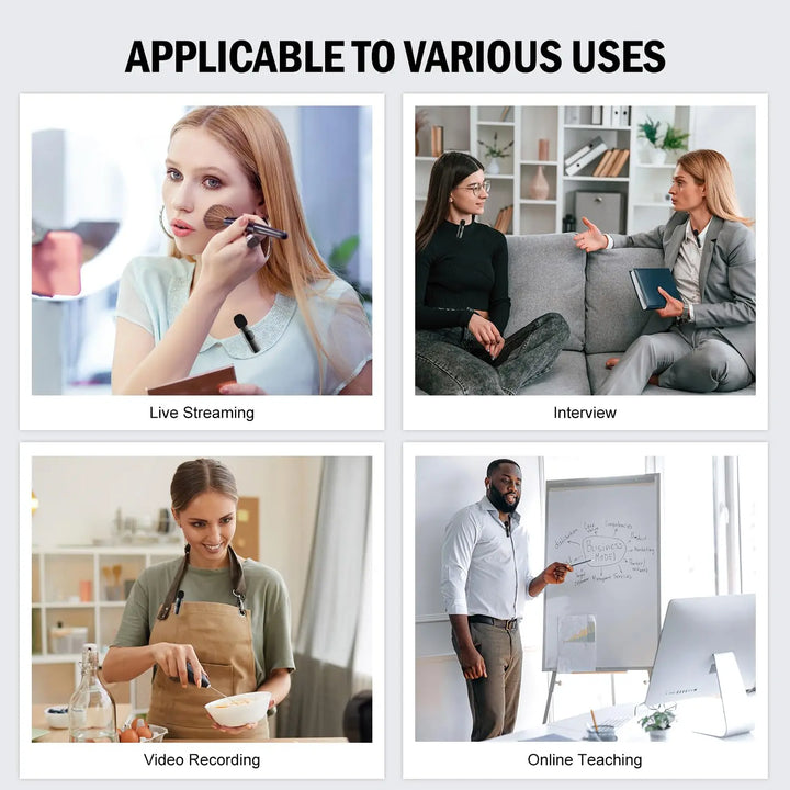 Basix™ Drahtloses Lavalier-Mikrofon für iPhone