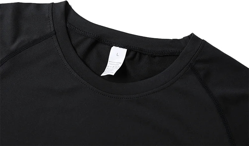 Graphic Compression Shirts for Men Athletic Quick Dry Rash Guard Stretchy Baselayers Undershirts Gym Workout Running Tshirt Tops