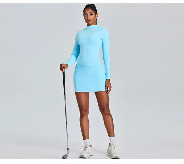 Yoga Shirts For Women Long Sleeve Fitness Long Sleeve Running Gym Clothes Workout Dry Fit Breathable High Elastic Sports Top